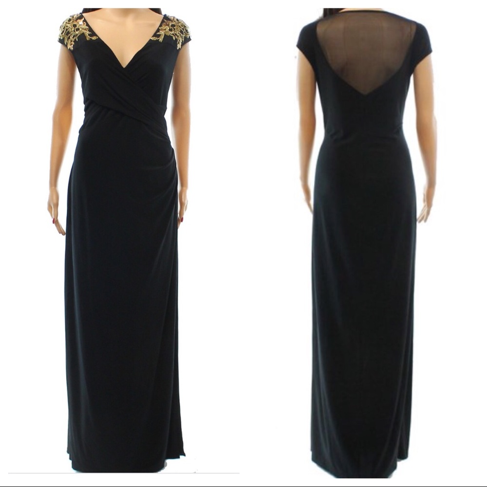 NWT Ralph Lauren Evening Dress Size 12